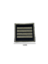 Policía Penitenciaria Grado Velcro Rectangular - SUBJEFE